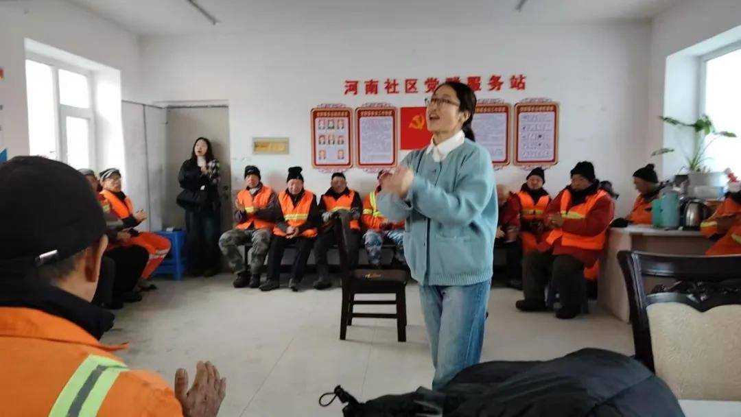 “吉工夥伴·心身共築”公益服務溫暖戶外工作者