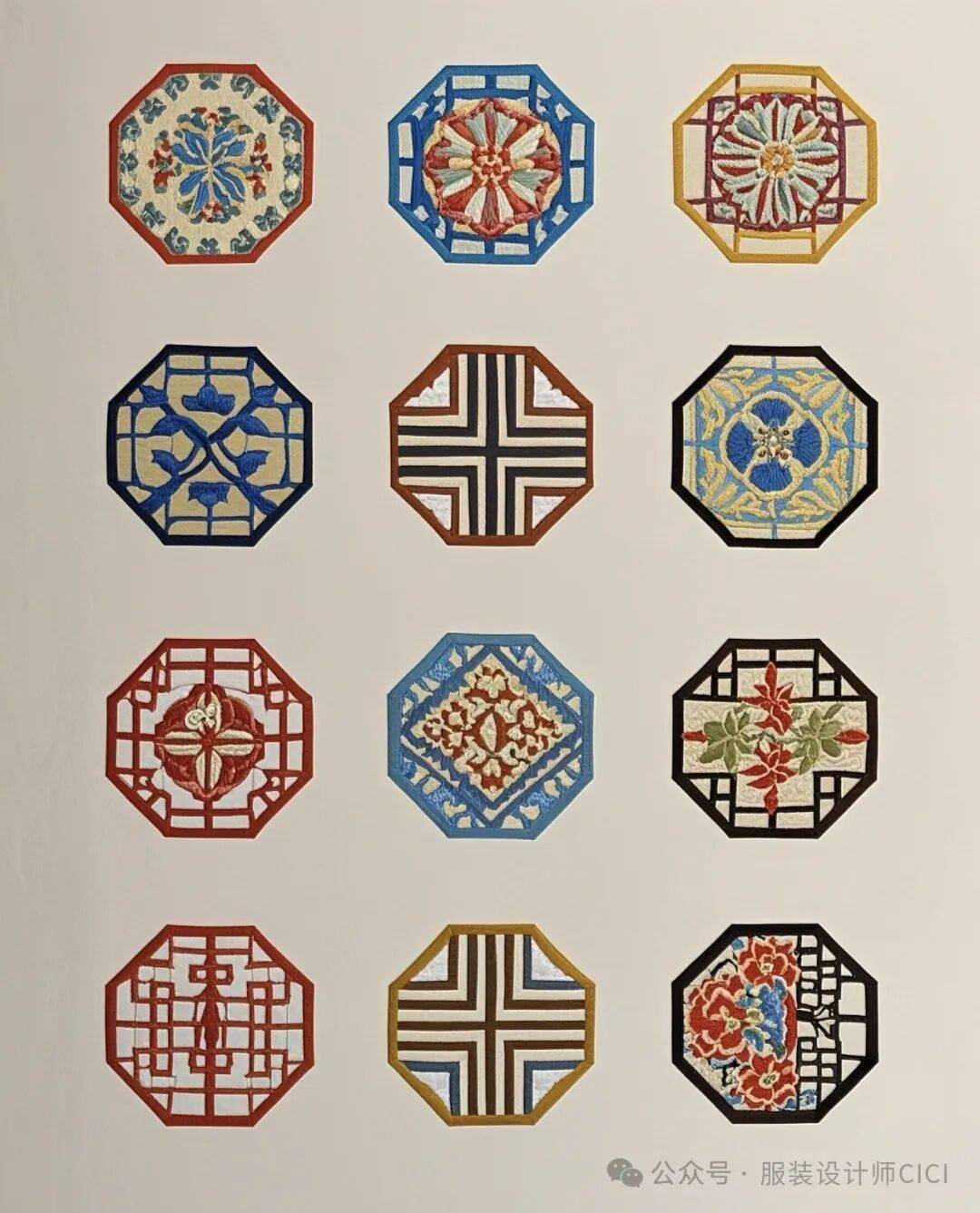 國風古韻-刺繡紋飾紋樣圖案設計分享!