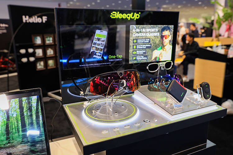 原創AI眼鏡是噱頭還是真實用？BleeqUp在CES2026上給出了答案