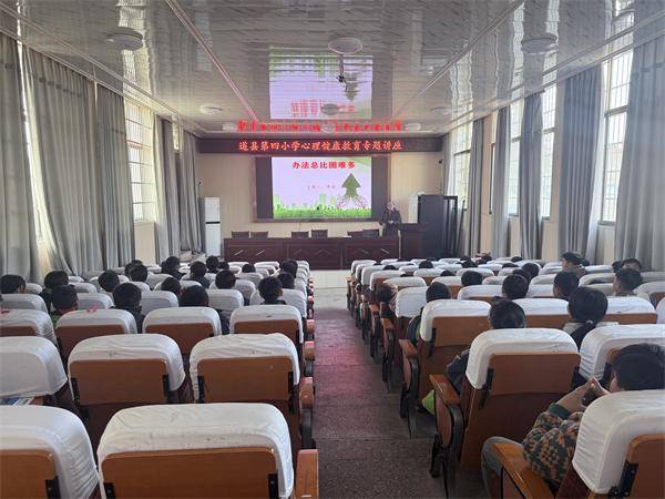 道縣第四小學心理健康教育專題講座