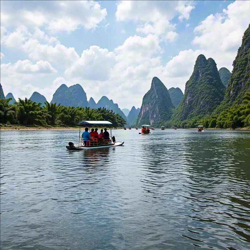 原創桂林旅遊攻略（灕江竹筏全程精華遊乘坐指南）