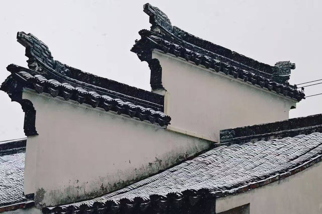 蘇州降雪！山塘中心小學校雪景美如詩畫