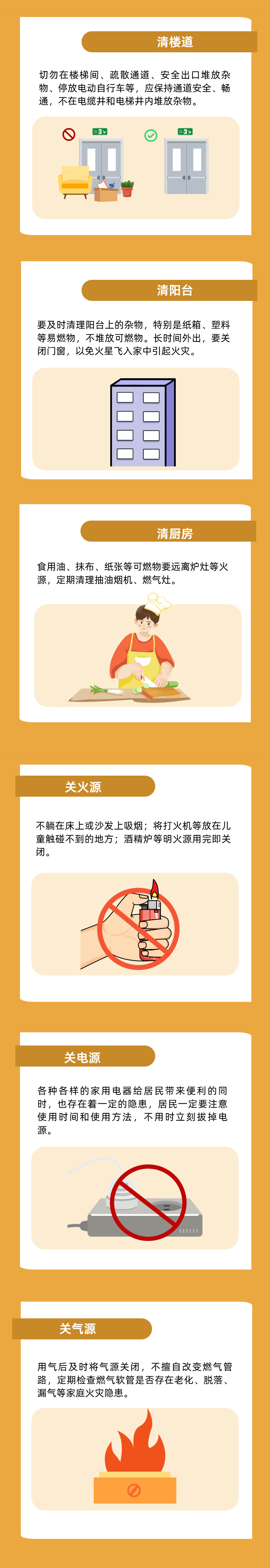 應急科普丨這份家庭防火安全提示，請收藏轉發！