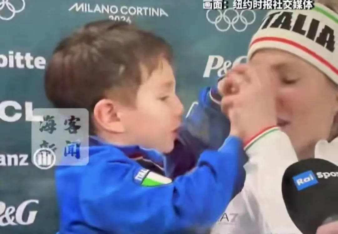 義大利女運動員奧運奪冠後，狂奔擁抱兒子：我想證明女性完全可以兼顧家庭與熱愛的事業