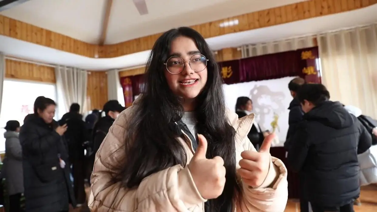 泰安市岱嶽區：外籍留學生在非遺裡感受中國“小年味兒”