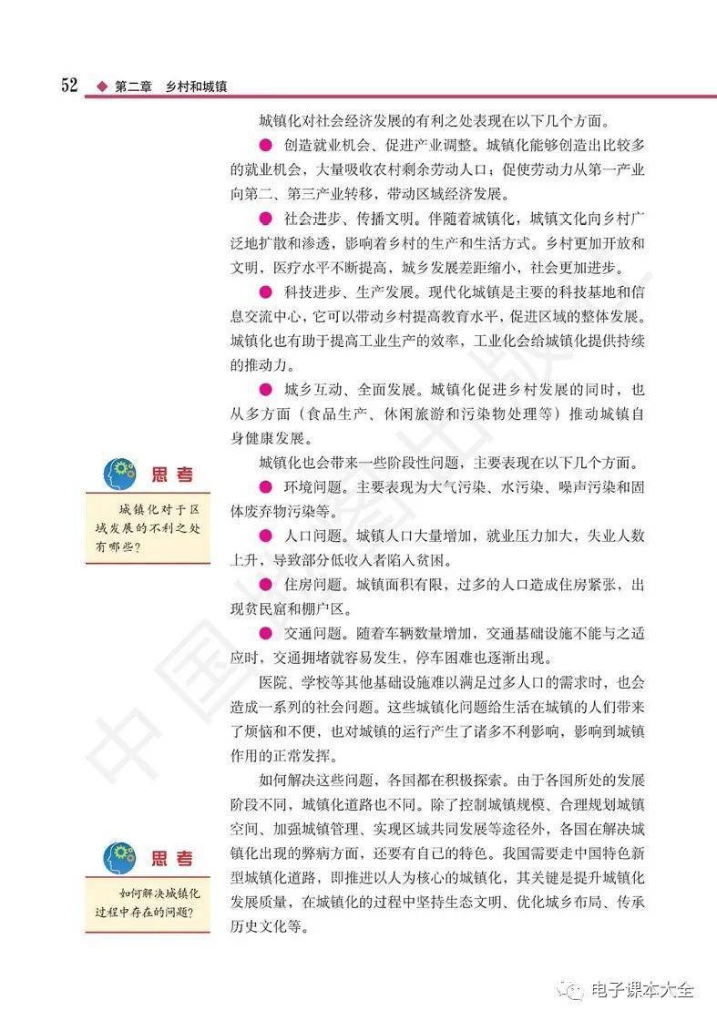 2026中圖版高中地理必修二電子課本(新教材高畫質PDF版)