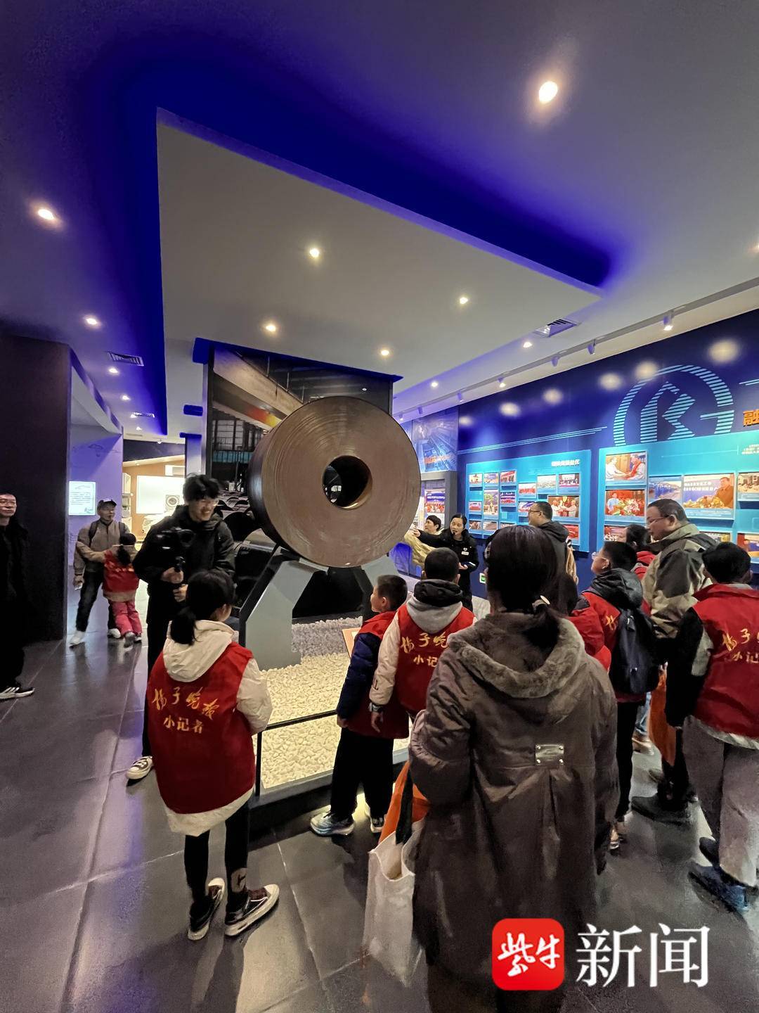 硬核鋼鐵遇上詩意旅遊揚子小記者採風梅鋼工業文化旅遊區