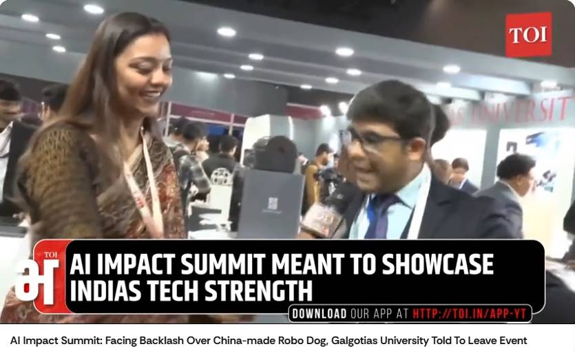 買中國機器狗冒充自研，印度一大學被抓包了