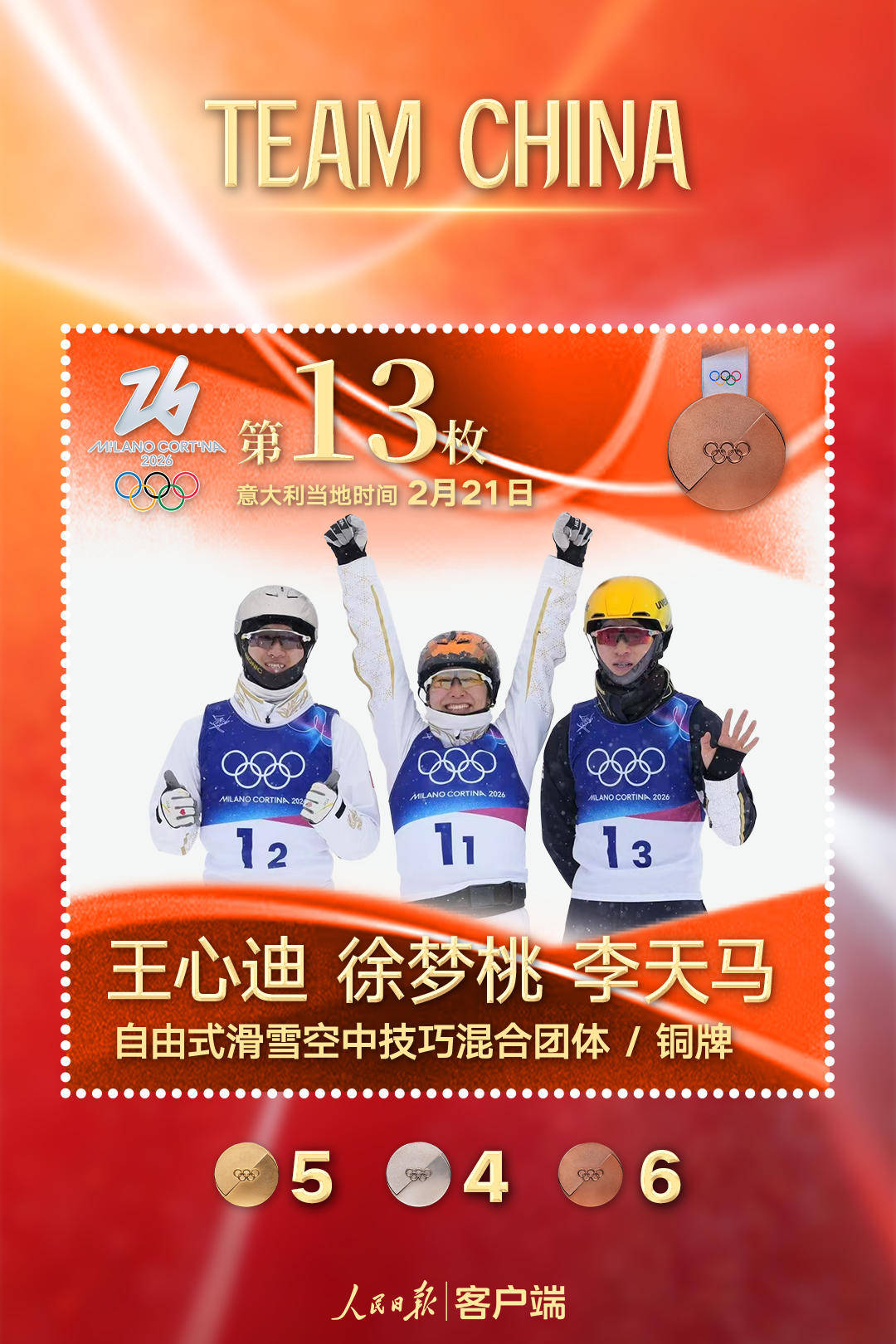 驕傲收藏！Team China 米蘭冬奧會“紀念封”來了