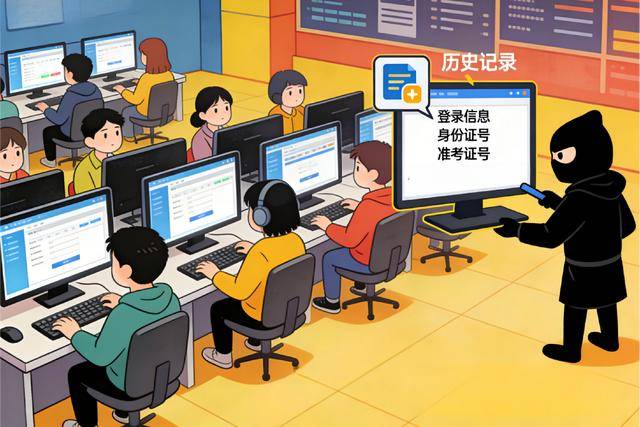 考研查分必看！警惕這四類典型網路安全風險