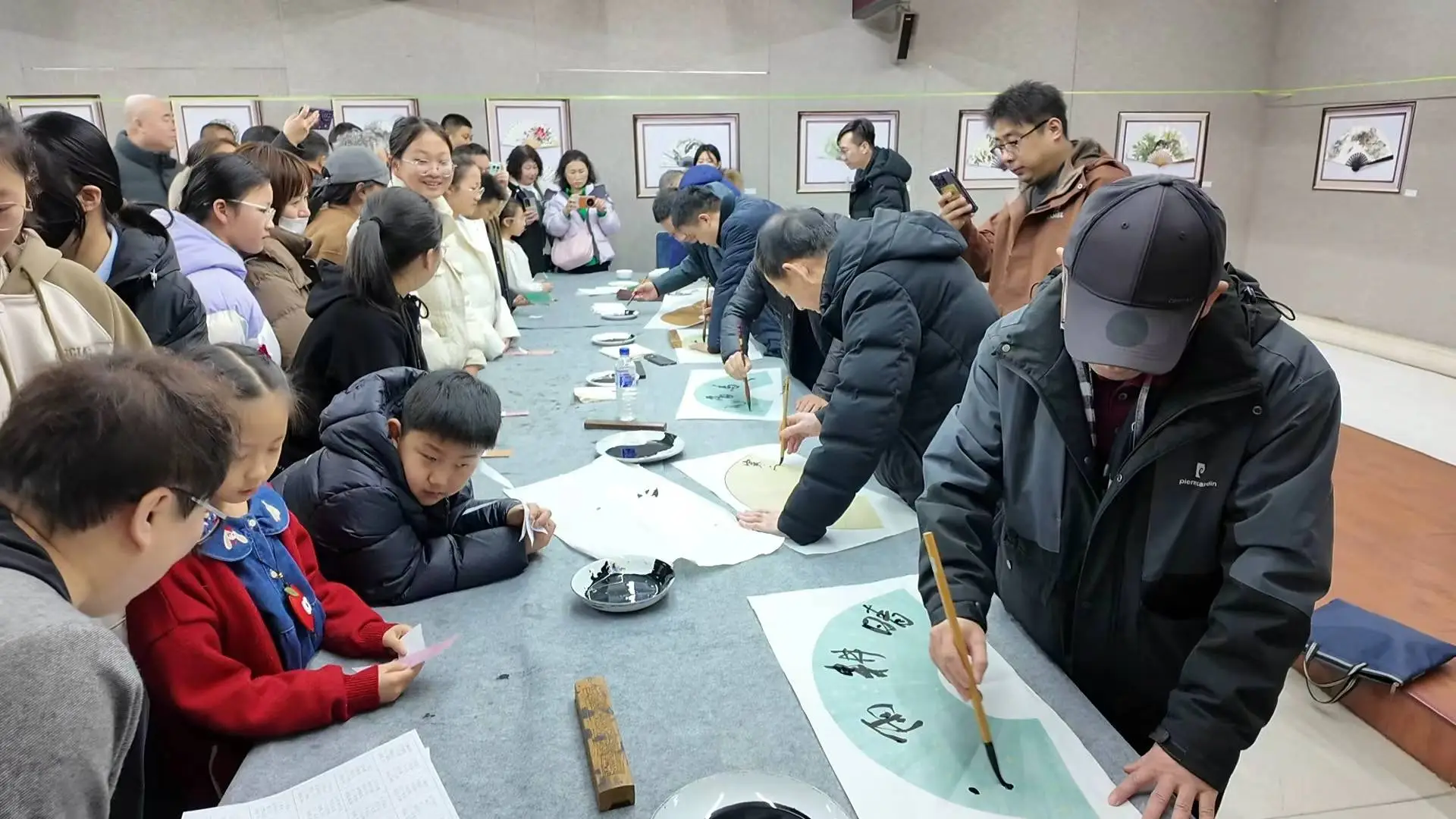 蛟河市舉辦2026年元宵節“猜謎結緣 老少同書”書法筆會