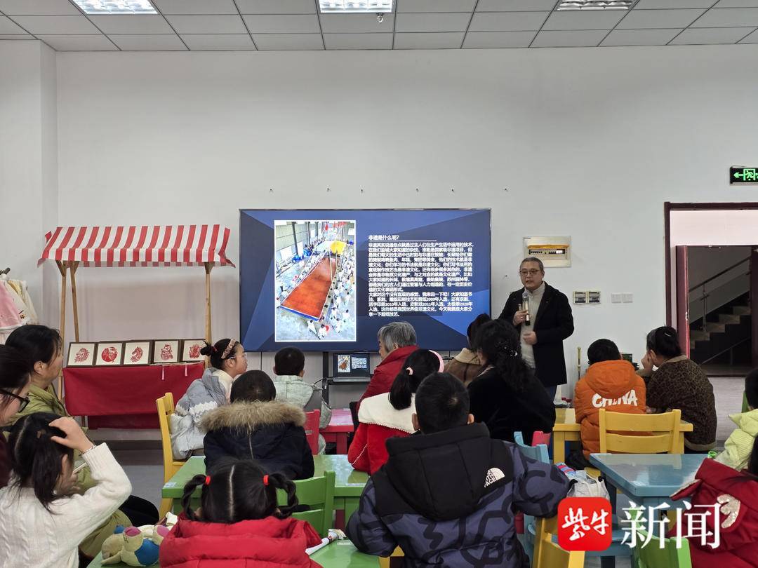 “非遺+閱讀”，鹽城建湖圖書館點亮孩子們的寒假