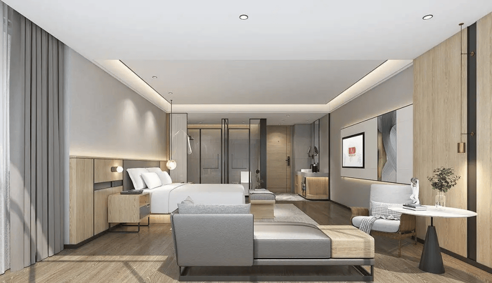 陝西星級酒店裝修設計，陝西酒店裝修要點，陝西民宿酒店裝修設計