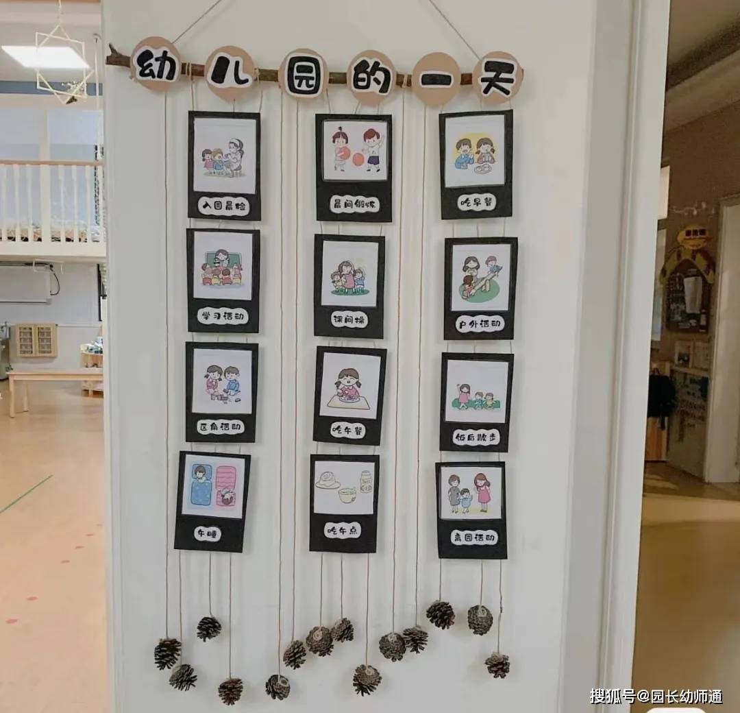 幼兒園一日生活環創合集，可愛又有趣！看過的幼師都收藏了！