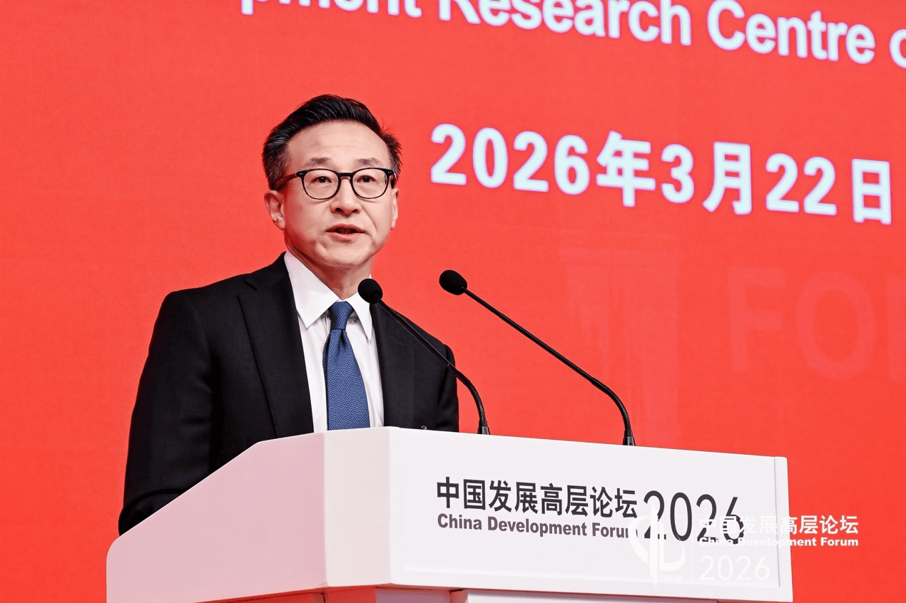 蔡崇信在中國發展高層論壇發言：中國科技成果將惠及全球