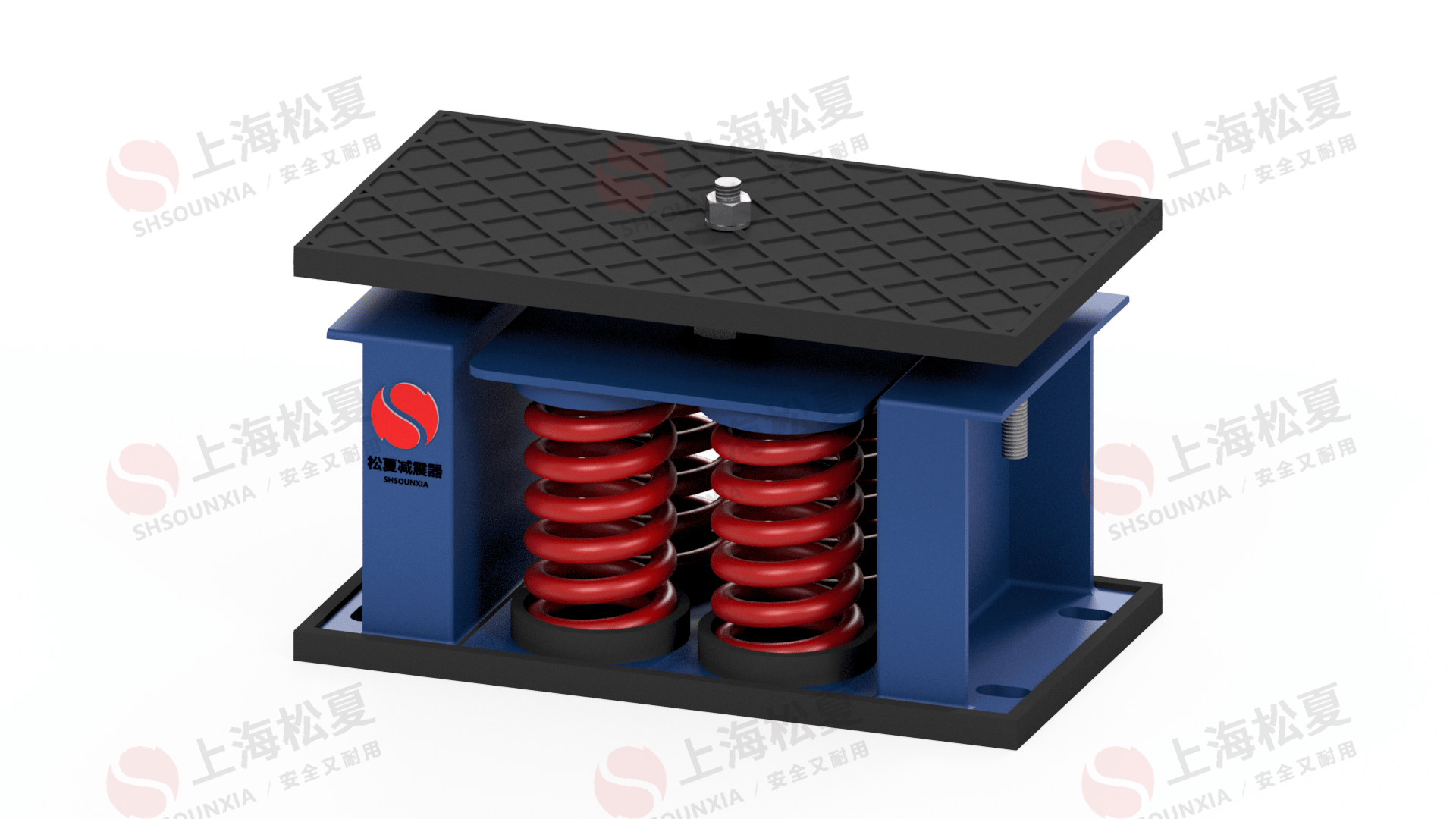 鍋爐離心引風機彈簧減振墊