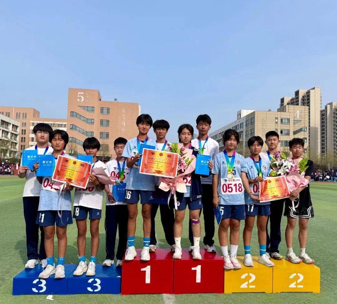 原創臨沂第六中學2026年春季田徑運動會開幕