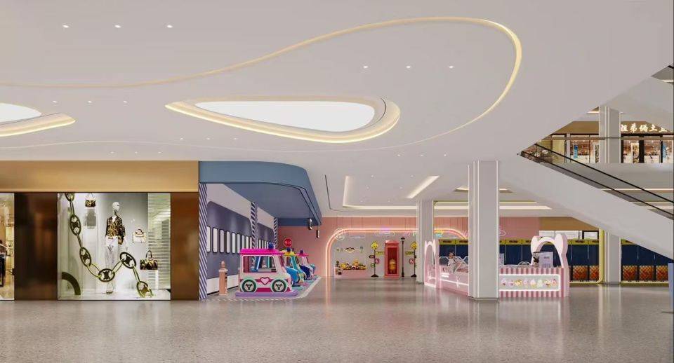 陝西商場門店裝修施工，陝西商超門店裝修，陝西生鮮超市裝修施工