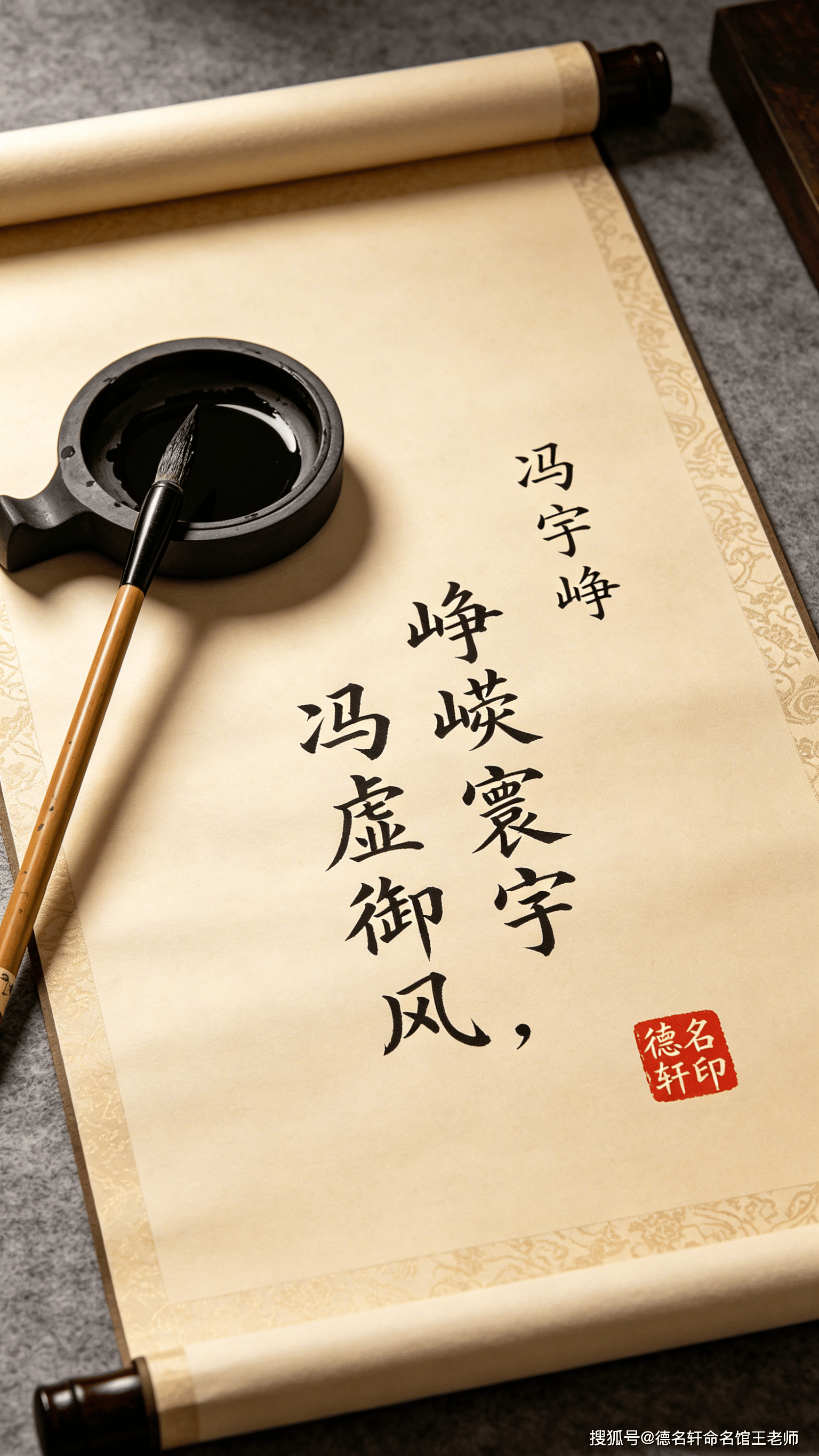 原創寶寶起名案例 馮宇崢：崢嶸寰宇，馮虛御風