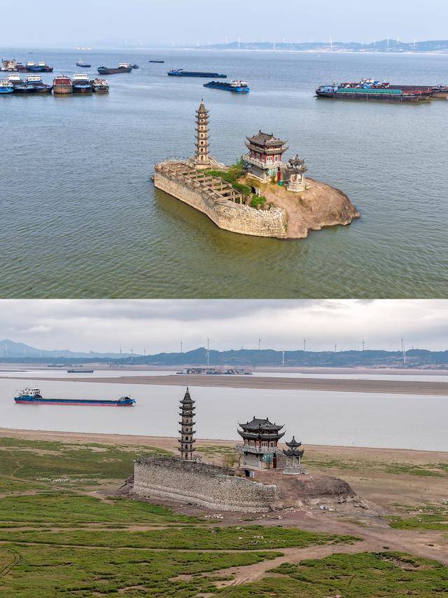 鄱陽湖水位快速回升 一個月“長胖”4.5倍